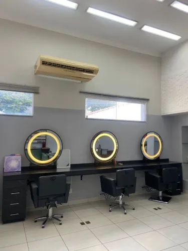 Bancada de salão de beleza