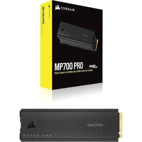Ssd 1tb Nvme Gen5x4 11700mb Leit - 9600mb Grav Corsair Preto Black