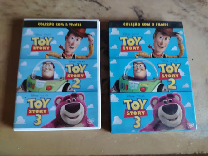 Toy Story Box Coleção Com 3 Filmes Dublados 