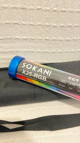 Bastão de Led Sokani X25 RGB - Com fonte