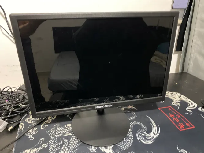 Monitor 19 Preto Led Mn19r1 Monocron - 75hz / Hdmi / Vga