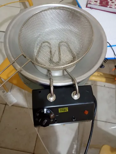 Fritadeira elétrica zerada 127 w 3,5 litros