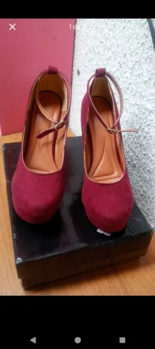 Sandália meia pata estilo boneca 