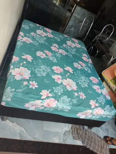 Cama de casal box espuma entrego