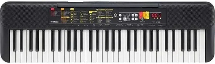 Teclado Yamaha 61 Teclas PSR F52 com Suporte em X MXT para Teclado Musical Q-X10