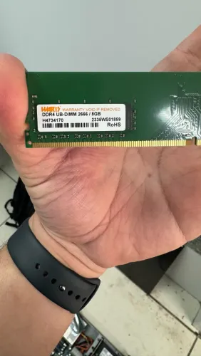 Memórias ddr4 8gb UB-DIMM 2666