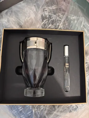 Kit Rabanne Perfume Invictus 200ml + 10ml Spray pra viagem
