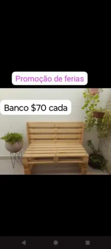Banco de palete