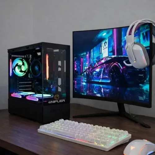 PC Gamer Completo Ryzen 5 5600GT, 16GB DDR4, SSD 480GB, 500W 80 Plus,