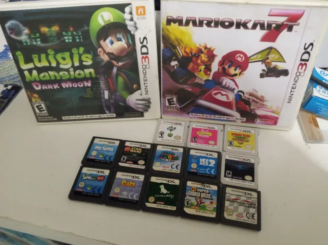 Jogos Nintendo DS e 3DS