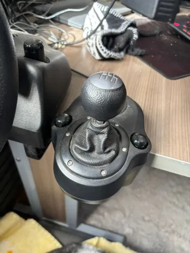 Volante g29 kit completo + manopla caminhao