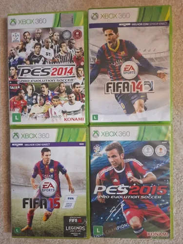Jogos futebol Xbox 360 