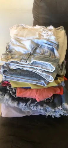 Lote 20 peças roupas adolescente 