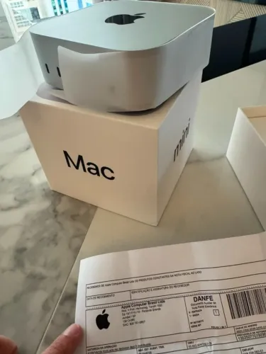 Apple Mac mini M4 16gb 256 SSD - em estado de novo - 5.499,00 no pix - pego video game com