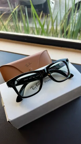 Óculos Rayban Wayfarer Meta Gen2