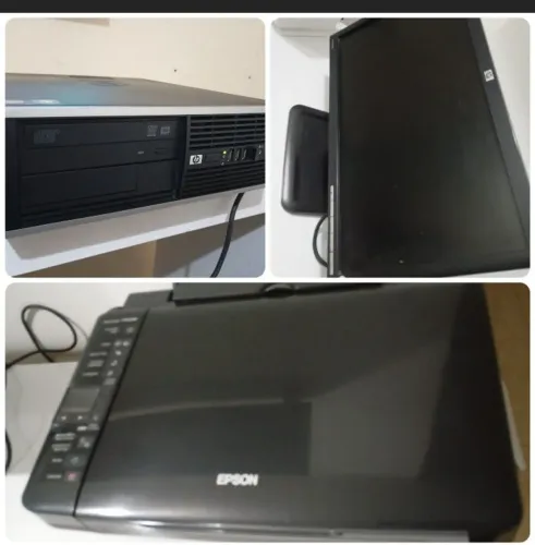 Desktop Hp core i3 nao da imagem 