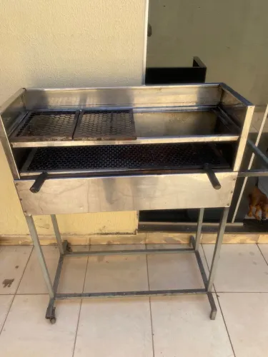 Churrasqueira inox espetinho 