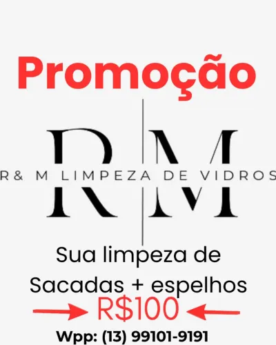 Limpeza de vidros 
