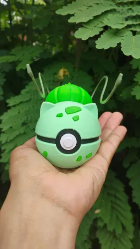 Pokébola Bulbassauro Pokémon 3D