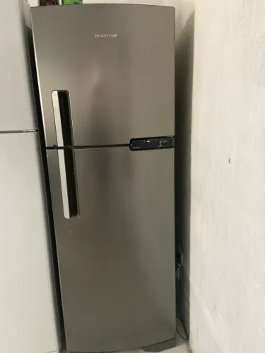Geladeira Brastemp inox
