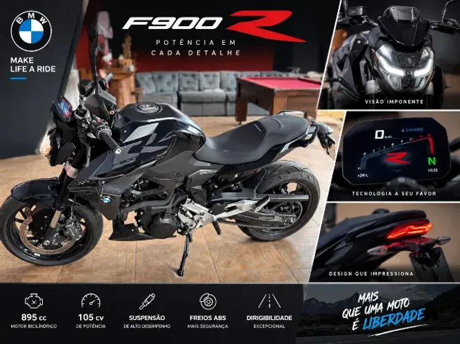 MOTOCICLETA BMW F900 ABAIXO DA FIPE