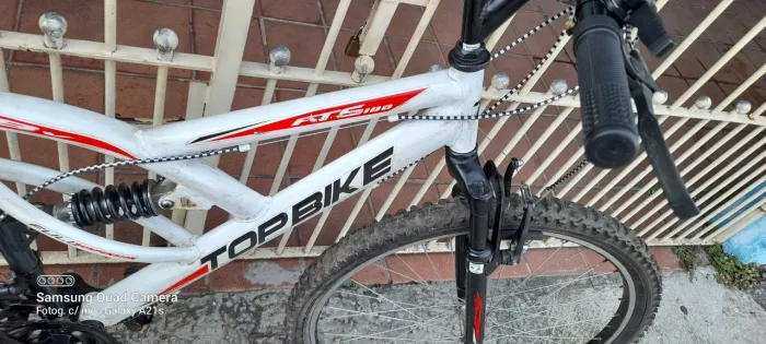 Bicicleta aro 26 18marchas dupla suspensao