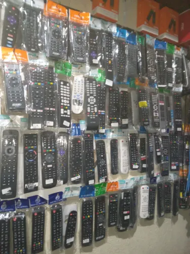 Controle de tv box e televisão 