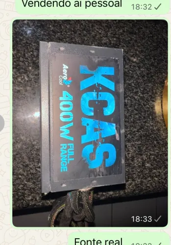 Fonte Real Kcas 400w