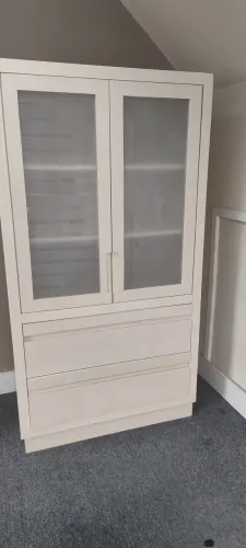 Armário com duas gavetas para pasta suspensa
