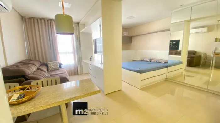 Flat mobiliado de alto padrão no Setor Bueno