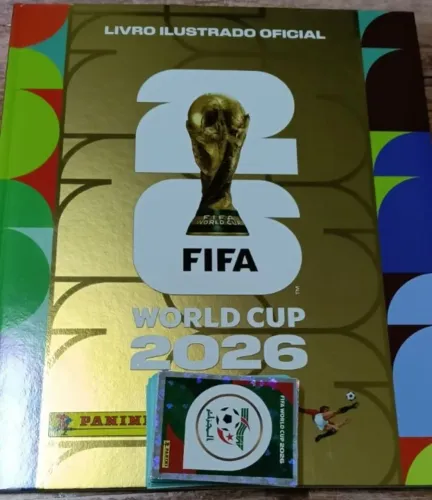 Álbum capa dura ouro