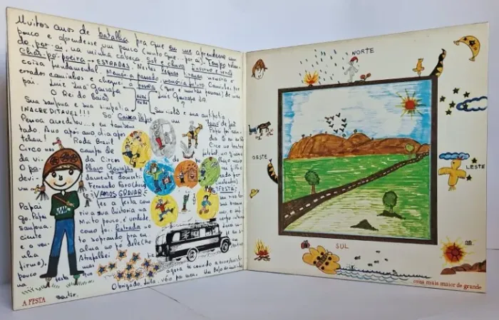 Vinil Gonzagão e Gonzaguina Álbum Duplo 1981 Original