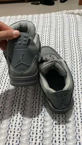 Tênis Nike Air Jordan 4 Retro Cool Grey Original - Tamanho 46 BR