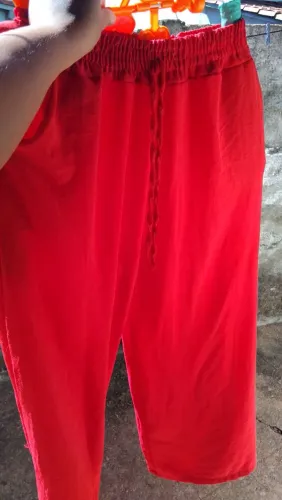 ? Calça Pantalona vermelha NOVA SEM Etiqueta/Tamanho GG 