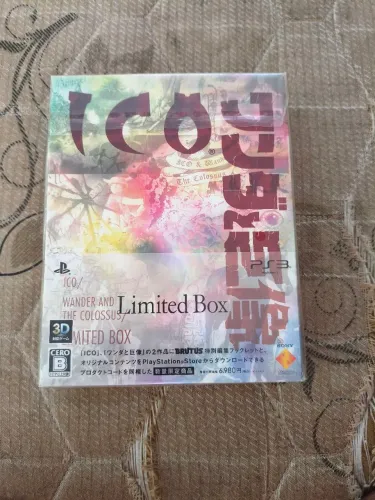 Box edição limitada ico ps3
