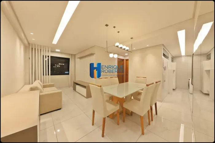 Alugo Lindo Apartamento Reformado, Mobiliado e Pronto para morar com 60 m², 2 quartos (1 s