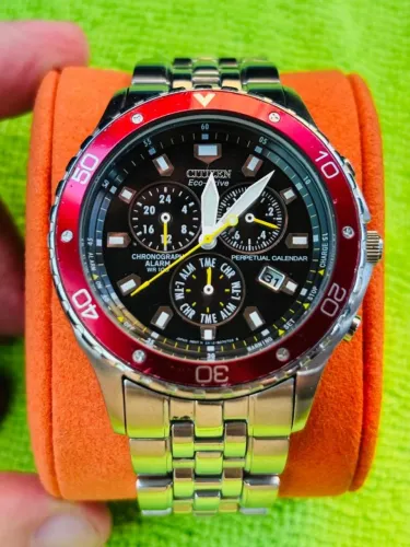 Citizen Wingman Eco Drive Chonógrafo Estado De Zero (Usado)