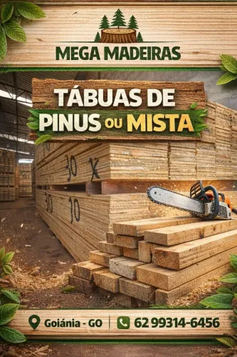 Tábuas Pinus e Mista