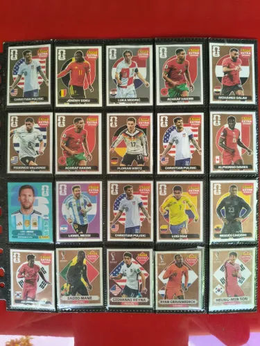 Figurinhas extras raras copa 2026