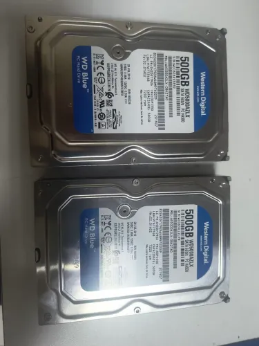 2 HDs 500 GB Western Digital