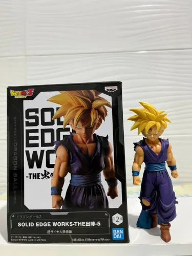 Action Figure Dragon Ball - Gohan SJJ 2 18cm Solid Edge Works Banpresto Com Caixa