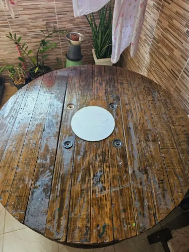 Mesa rústica