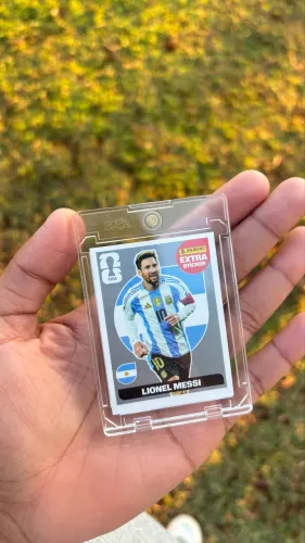 Lionel Messi Silver Extra Sticker Panini Copa do Mundo 2026