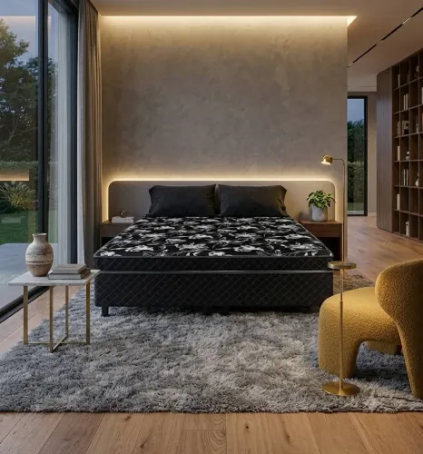 Super promoção cama box casal nova direto de fábrica com dois travesseiros de brinde 
