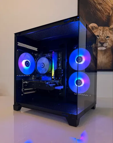 PC Gamer Ryzen RTX Nvme novo na caixa