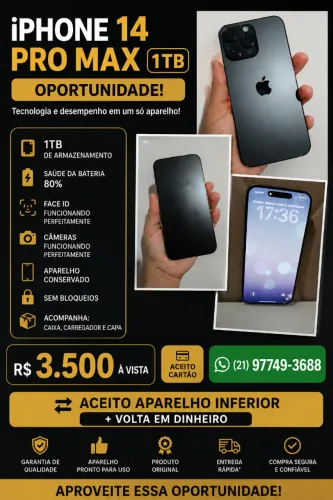 Iphone 14 pro max 1 tb