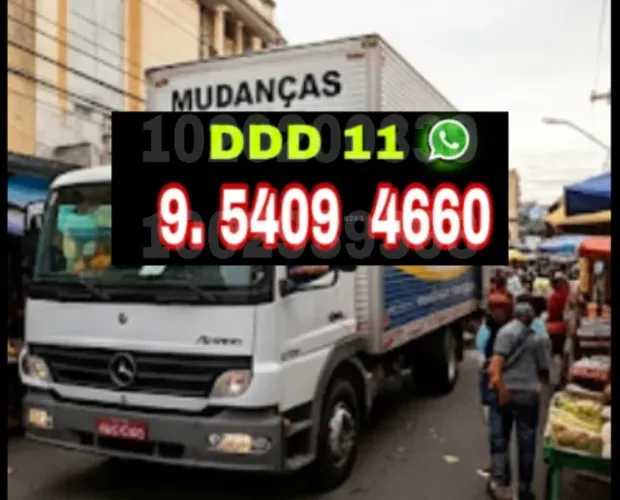 Frete e Mudanças com Serviço Profissional