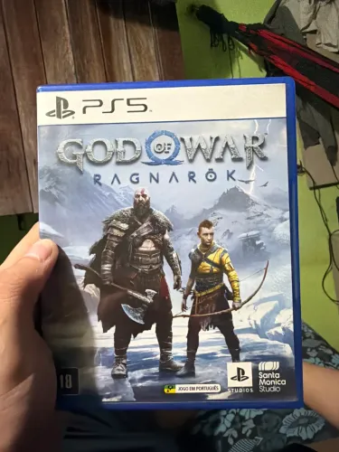 God of War Ragnarök - PS5 - Mídia Física - Excelente Estado