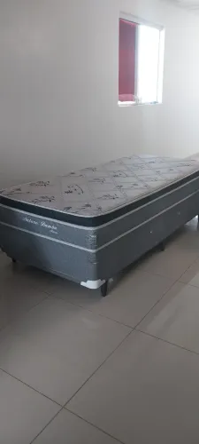 Cama box solteirão