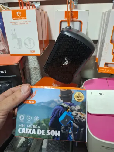 Caixinha de som potente